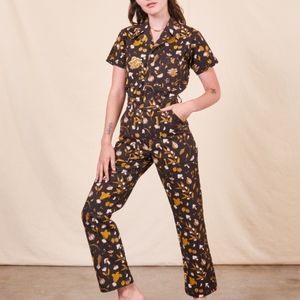 Big Bud Press Jumpsuit - Cookbook Print  - L